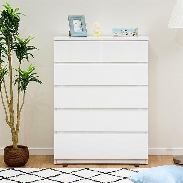 チェスト 白 衣類収納 コンパクト たんす フォウ 80 Wh 5段 ニトリ 配送員設置 5年保証 ニトリ Yahoo 店 通販 Yahoo ショッピング