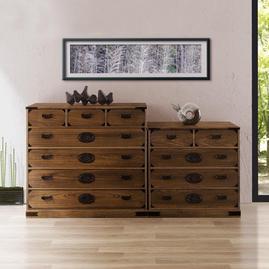 ニトリ（NITORI） 総桐民芸タンス(幅75-4段 MR) : ニトリ Yahoo!店