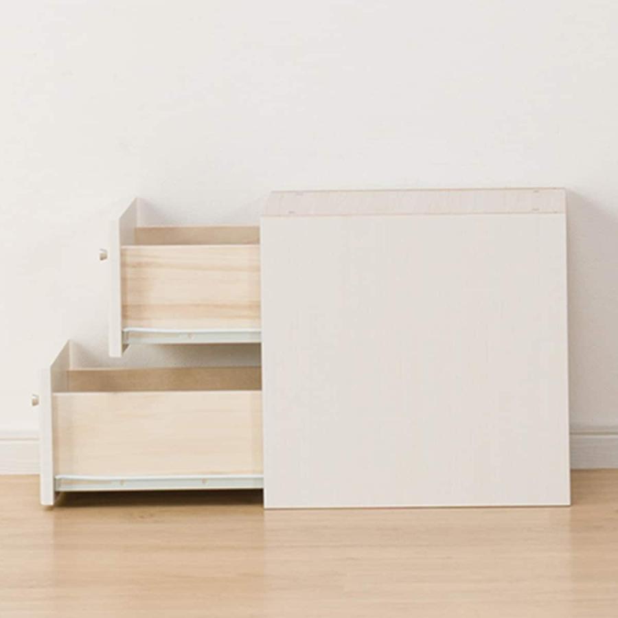 M032　ニトリ製　チェスト　キャビネット　幅600ｍｍ チェスト(MJ009 9段 GY/BK) | ニトリネット【公式】 家具・インテリア通販