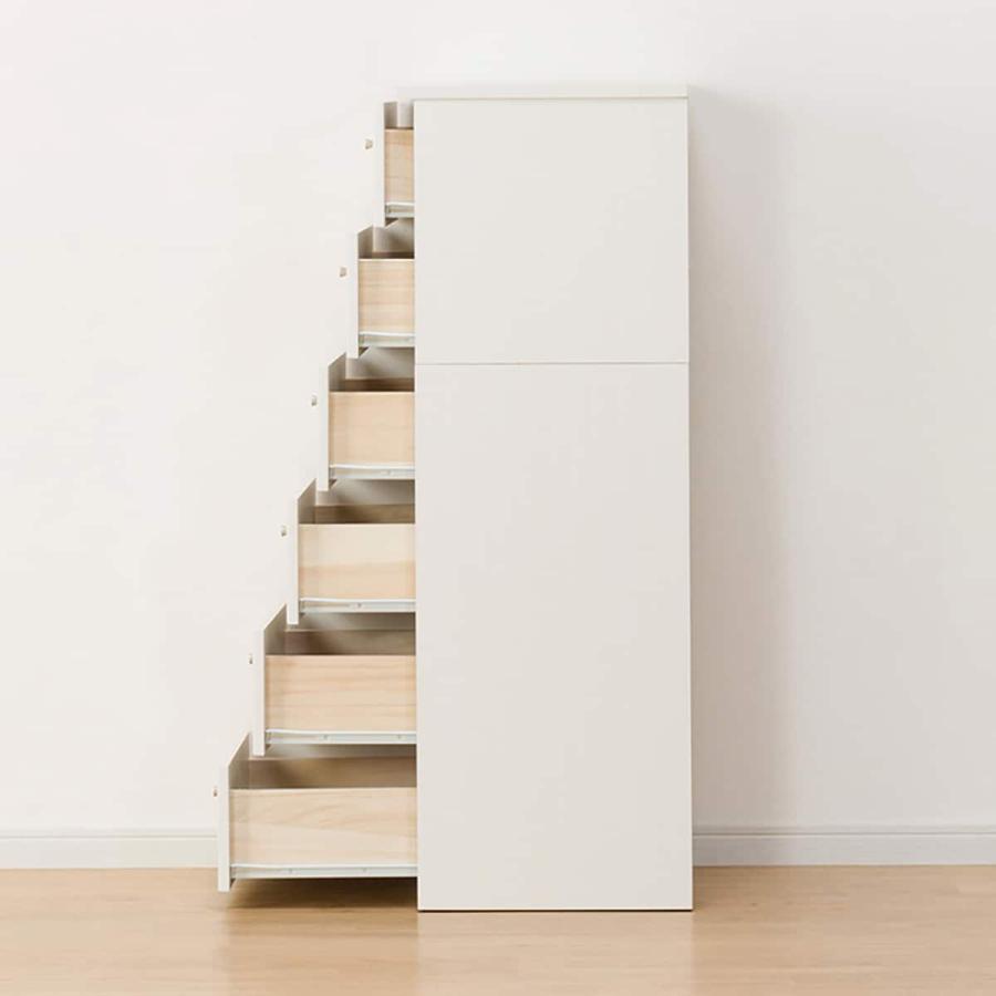 ニトリ（NITORI） スリムチェスト リビング収納 キャビネット (リディ