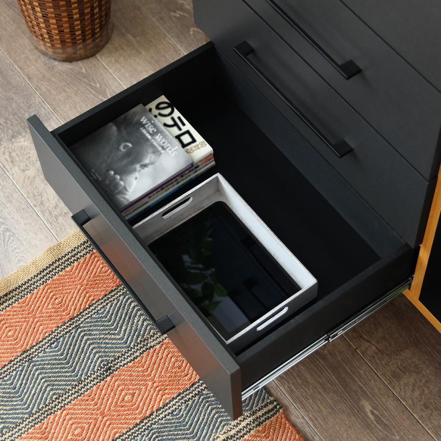 ニトリ　ハイチェスト ニトリ（NITORI） 男前デザインの90幅ハイチェスト（NA） タンス