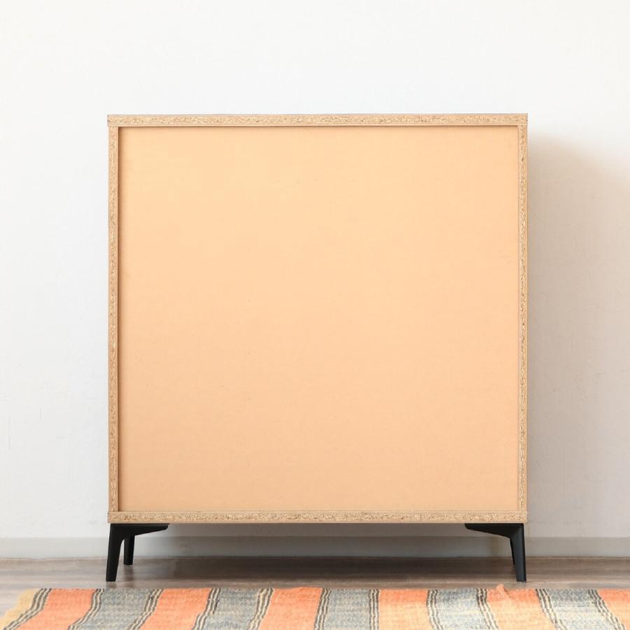 M077　ニトリ製　ハイチェスト　チェスト　幅990ｍｍ 天然木ハイチェスト(KW-301 80-6 LBR) | ニトリネット【公式