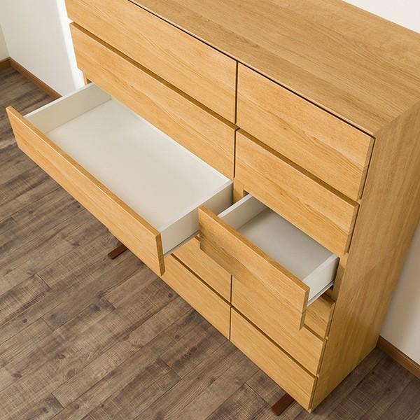 ニトリ チェスト 衣類収納 タンス (クエス 120-6HC LBR) たんす