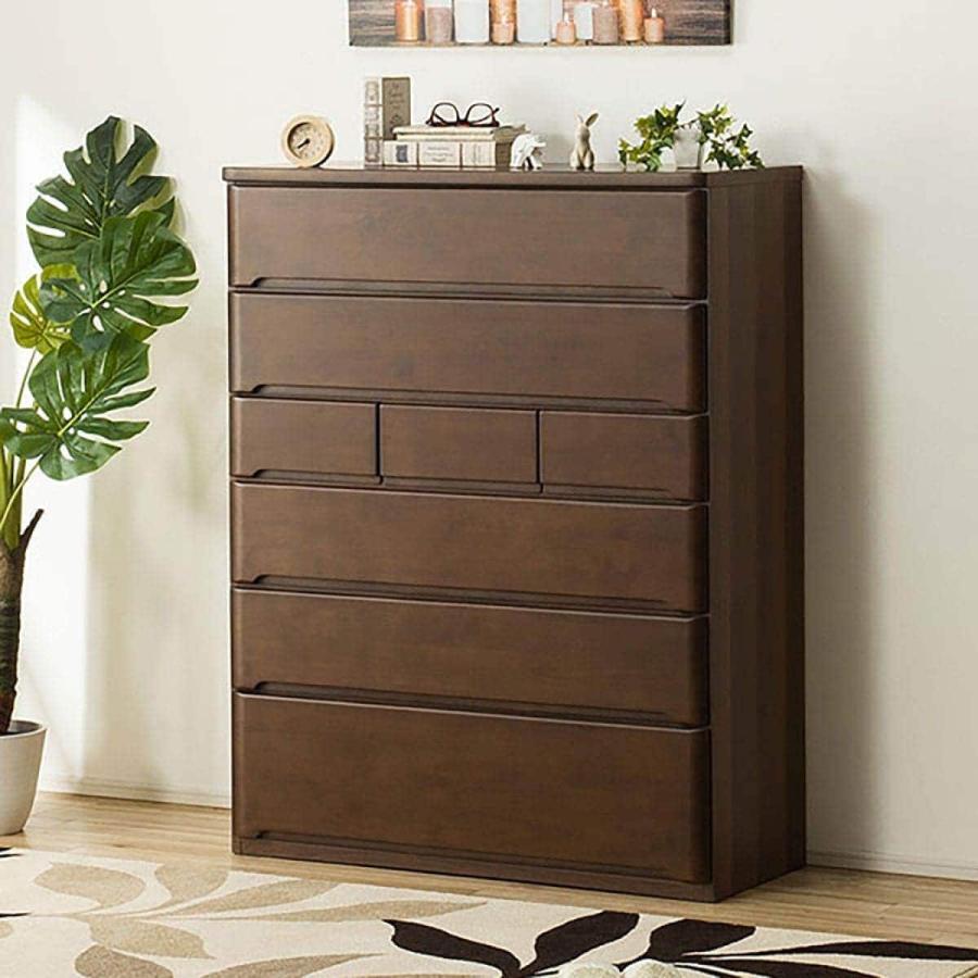ニトリ　引き出し収納チェスト（ダークブラウン） ニトリ（NITORI） 工具不要で組み立て簡単チェスト デコニーシーヴォ2