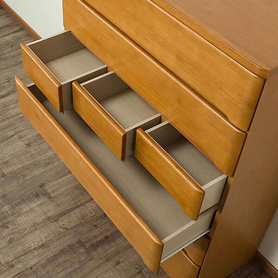 ニトリ（NITORI） ハイチェスト(オウカ2 DVD105HC LBR) タンス たんす