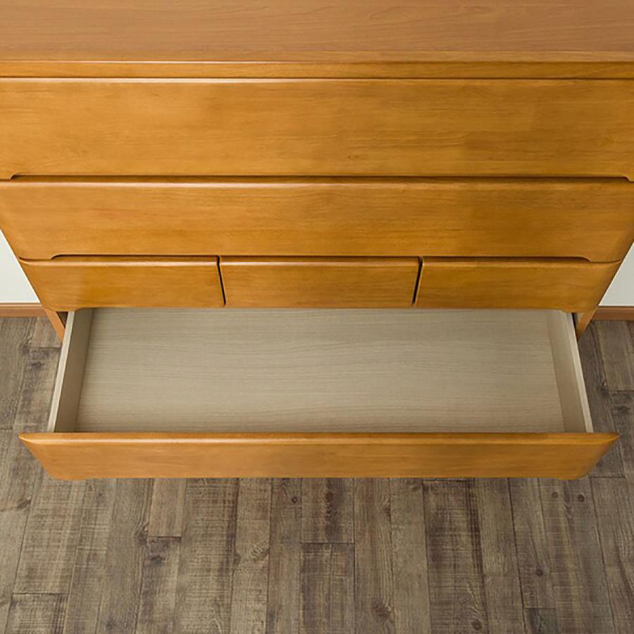 ニトリ（NITORI） ハイチェスト(オウカ2 DVD105HC LBR) タンス たんす