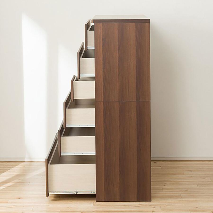 ニトリ（NITORI） ハイチェスト(オウカ2 DVD120HC DBR) タンス たんす