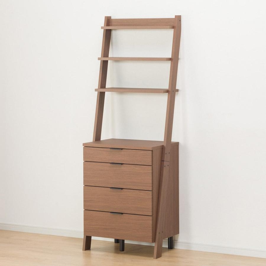 ニトリ チェストラック(エトナ60CR MBR) リビング収納