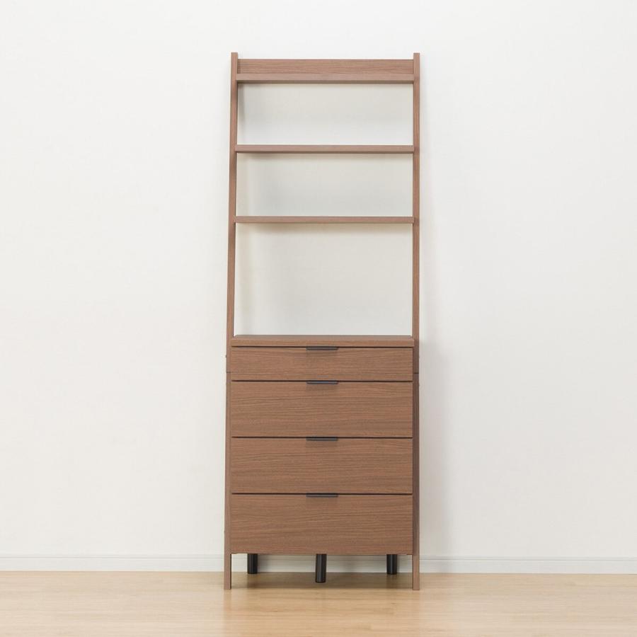 ニトリ チェストラック(エトナ60CR MBR) リビング収納