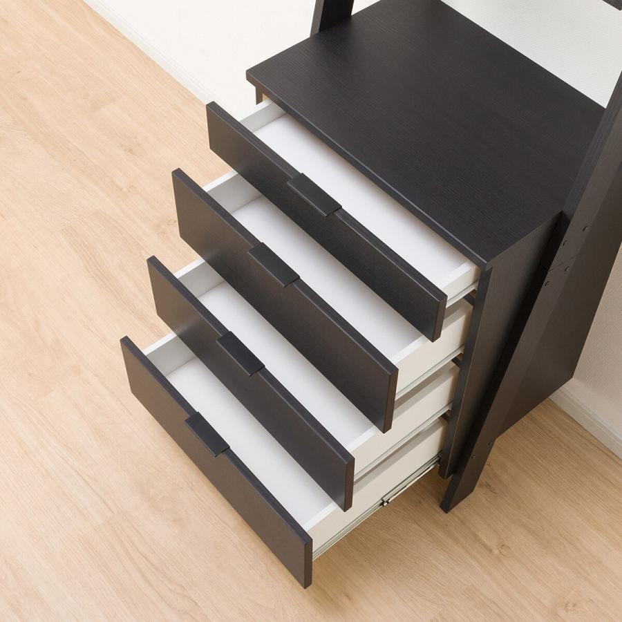 ニトリ（NITORI） チェストラック(エトナ 60CR BK) リビング収納