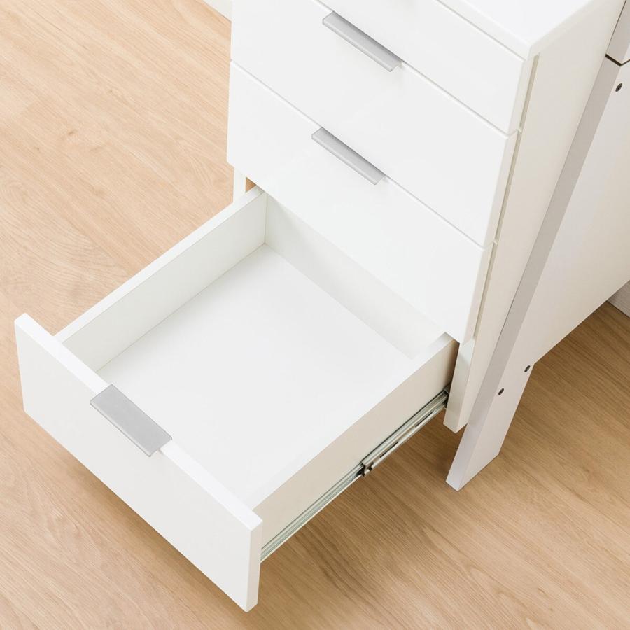 ニトリ（NITORI） チェストラック(エトナ40CR WH/SI) リビング収納