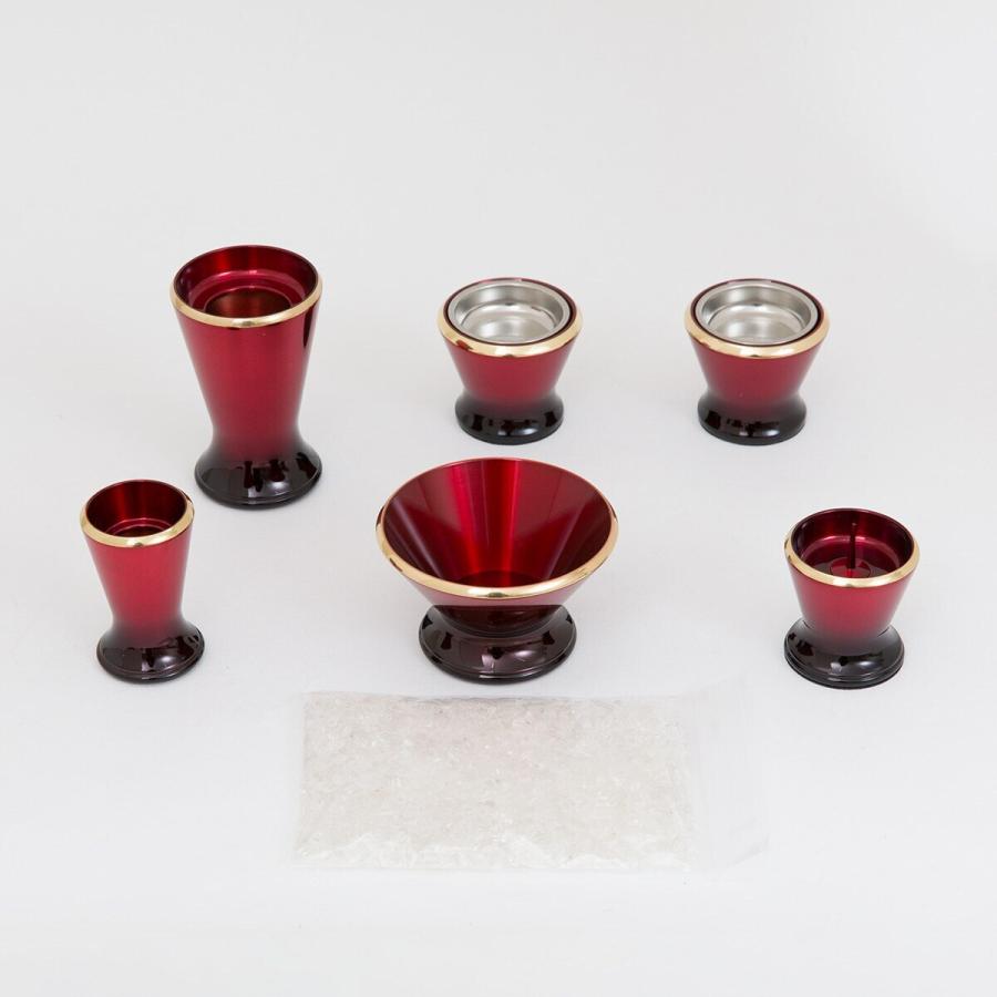 ニトリ（NITORI） インテリア仏具セット(MG02ワインレッド) : ニトリ