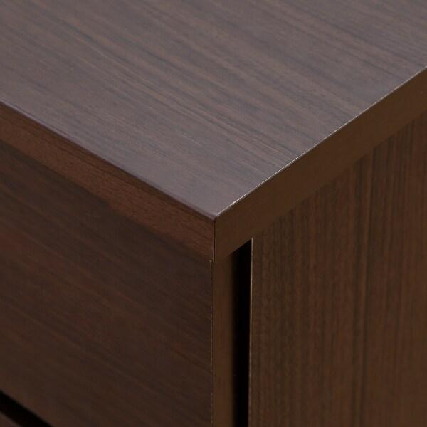 ニトリ（NITORI） ローチェスト(エレアK 80 DBR 3段) タンス たんす