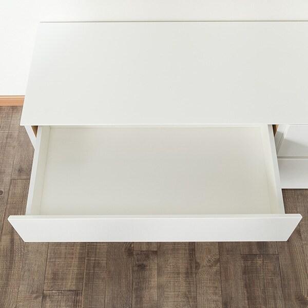 ニトリ（NITORI） ローチェスト(クエス 120-2LC WH) タンス たんす