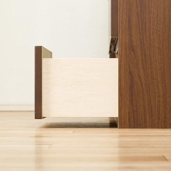 ニトリ ローチェスト WISH2 120LC-DBR nitori-net_0541266