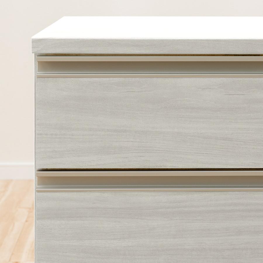 ニトリ（NITORI） 押入れ収納(トラウト 75-3 WW) タンス たんす 衣類