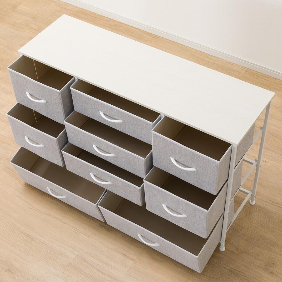 ニトリ 軽量ローチェスト(LGY/WH JH001)115cm幅収納 : ニトリ ニトリ 軽量ローチェスト(LGY/WH JH001)115cm幅収納 : ニトリ