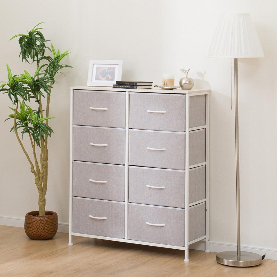 ニトリ 軽量ローチェスト(LGY/WH JH003) 80cm幅収納 : ニトリ