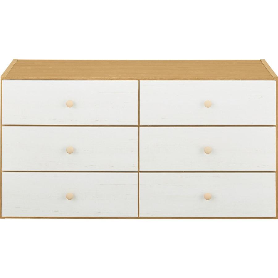 ニトリ（NITORI） 自在チェスト(リセナ9045H NA/WW) タンス たんす