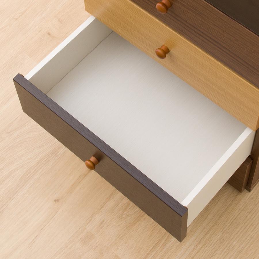 整理タンス　ニトリ　チェスト ニトリ 自在チェスト(リセナ9045H MBR) タンス たんす 衣類収納