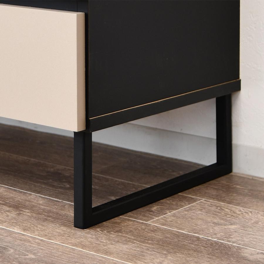 ［美品］ニトリ　木製ローチェスト　幅80cm ニトリ(NITORI) ローチェスト（カレナ 80LC DBR） - ミルム 家具