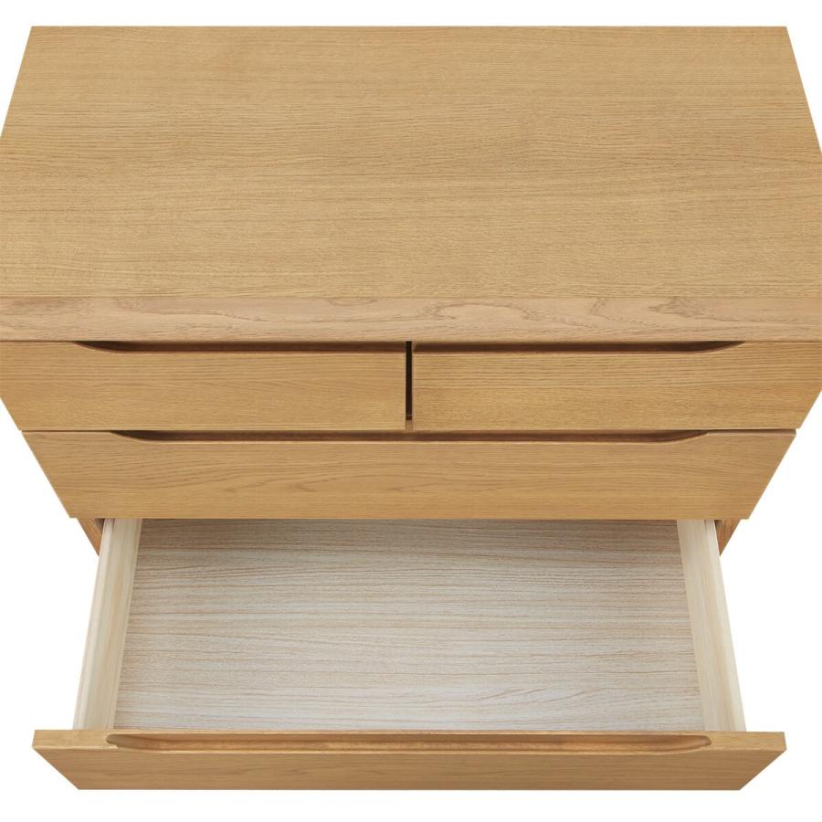ニトリ 天然木 ローチェスト(KW-301 80-4 LBR) タンス : ニトリ ニトリ 天然木 ローチェスト(KW-301 80-4 LBR) タンス : ニトリ