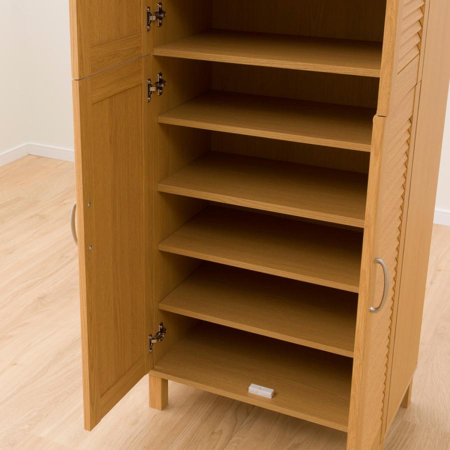 ニトリ（NITORI） シューズボックス(ウイング2 1860LBR) 下駄箱