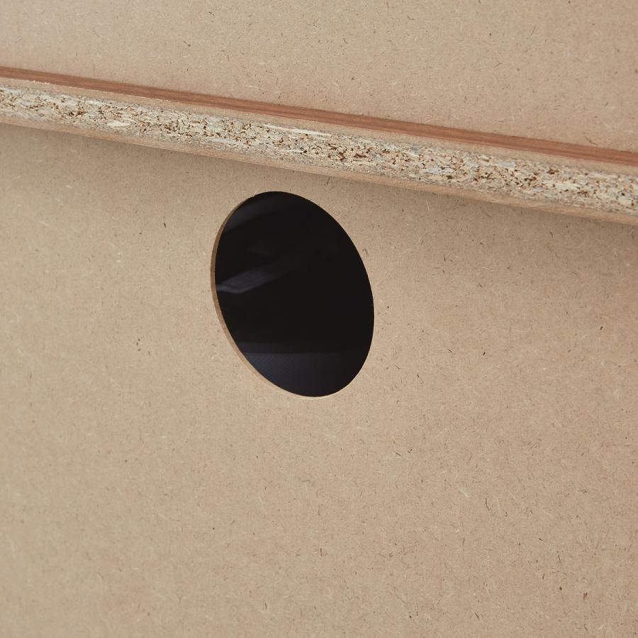 シューズボックス(HKD120 MBR) 下駄箱 ニトリ 