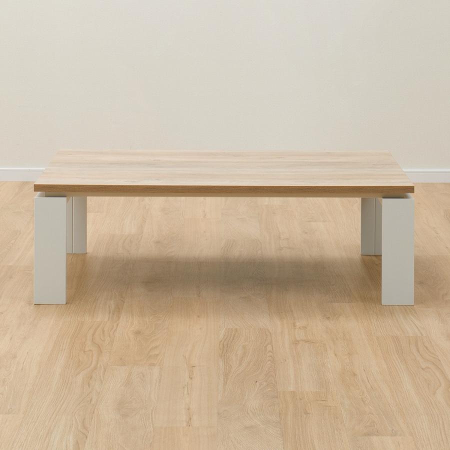 長方形 フラットヒーターこたつ(フロットG120VNA) こたつテーブル ローテーブル 節電 コタツ ヴィンテージ ニトリ 