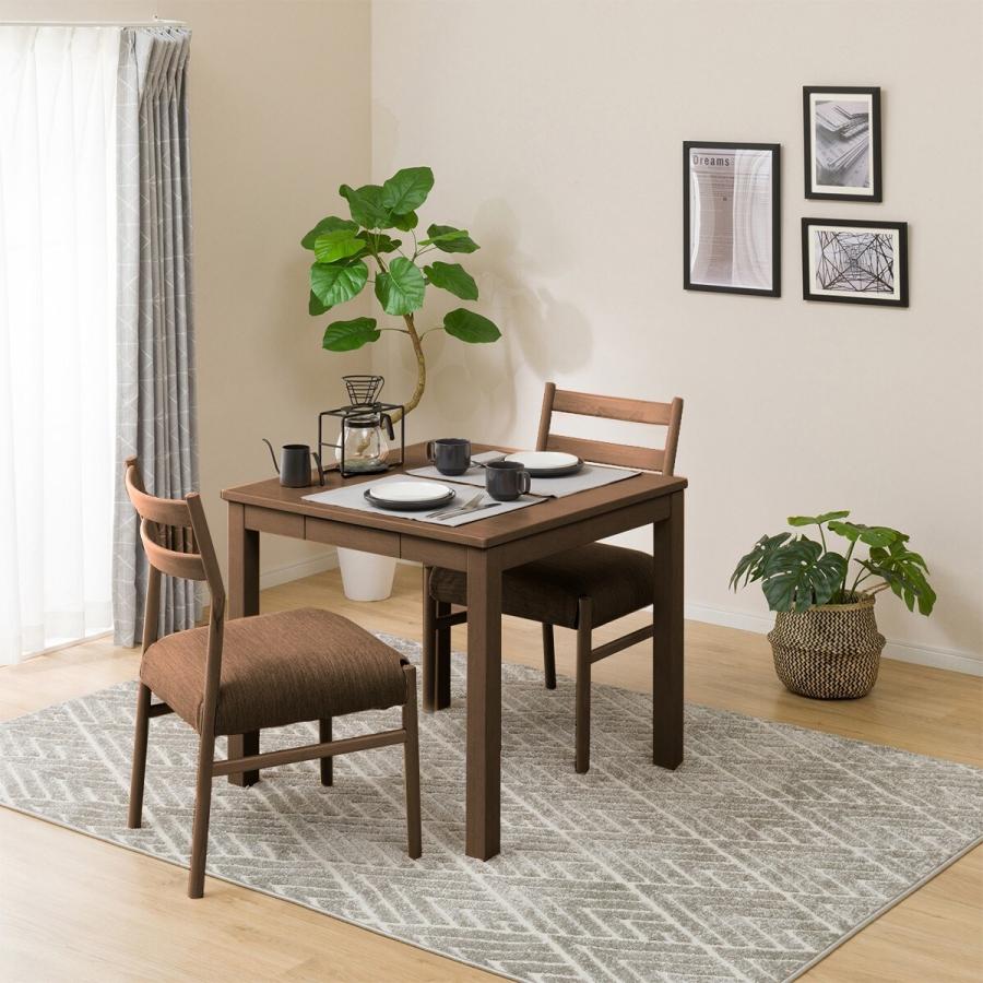 【即購入⭕️】 ダイニングこたつテーブル(レクシーG 80H MBR） ニトリ 【2196774069】(12450円)