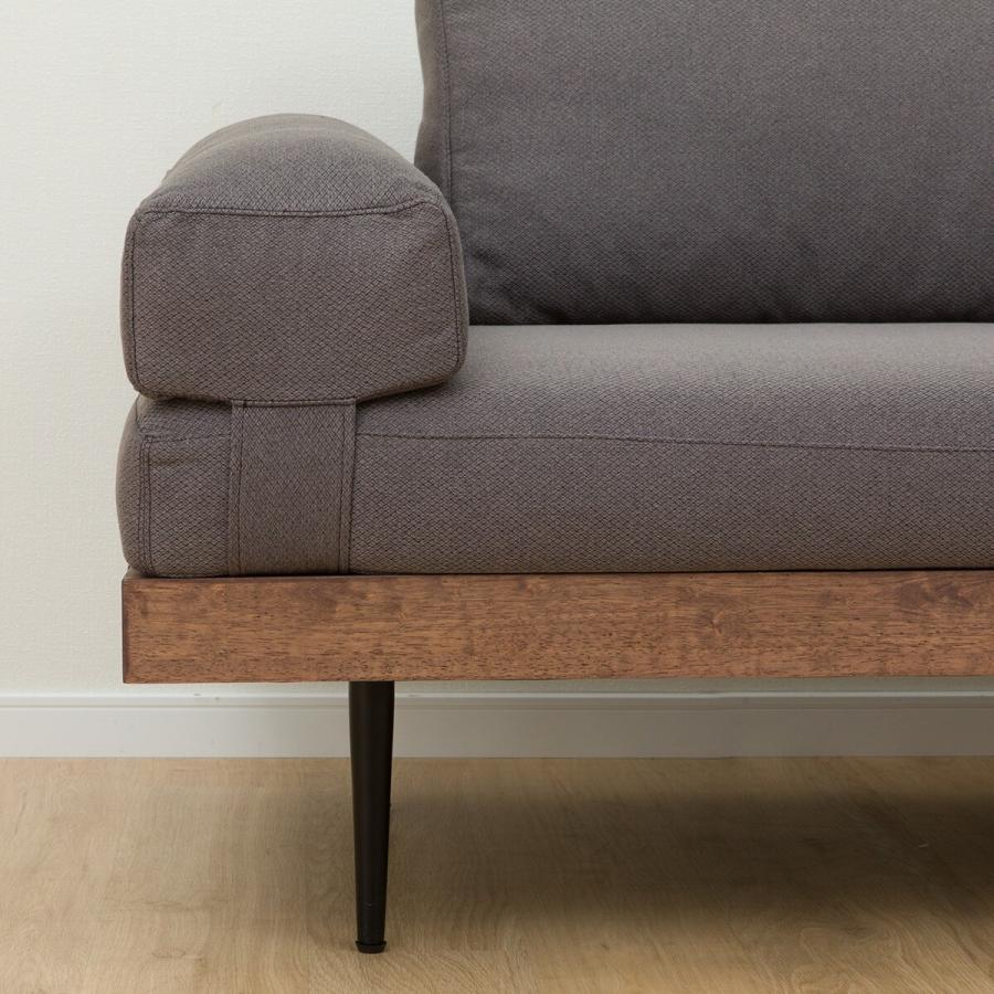 ニトリ（NITORI） ソファー ソファ ワイド2人用布張りソファ+テーブル