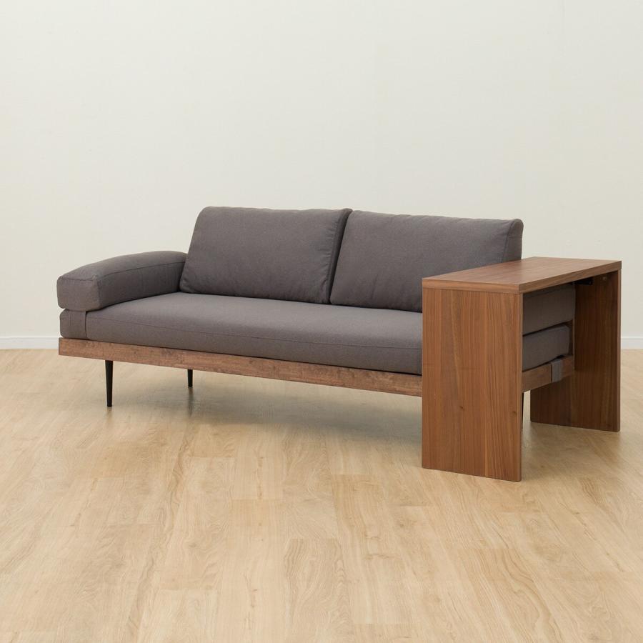 ニトリ（NITORI） ソファー ソファ ワイド2人用布張りソファ+テーブル