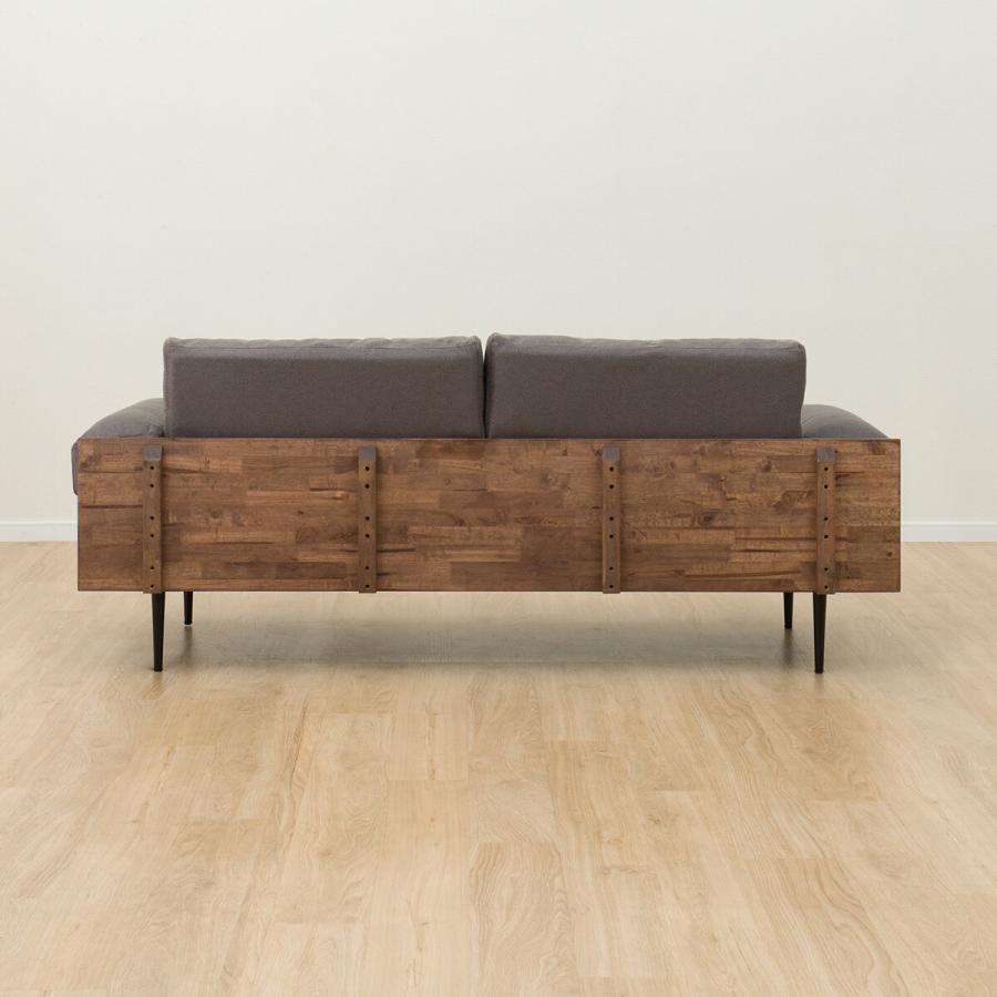 ニトリ（NITORI） ソファー ソファ ワイド2人用布張りソファ(FK03 MBR