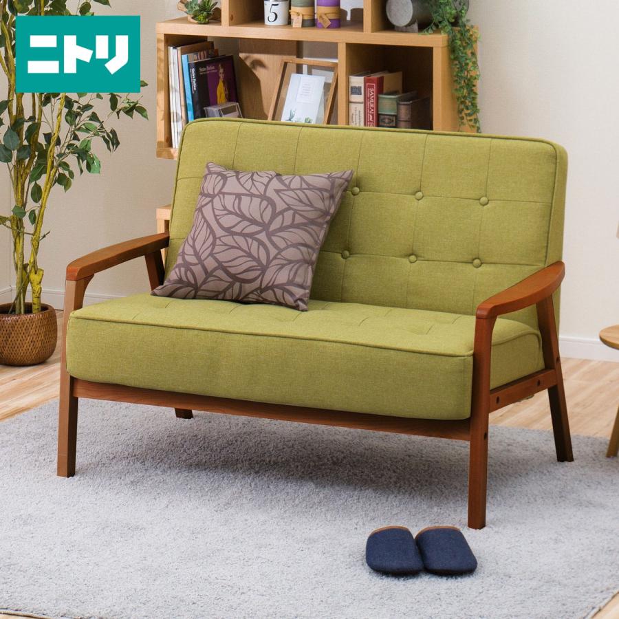 ソファー 2人用ソファ ルッキkd Gr Mbr ニトリ 玄関先迄納品 1年保証 ニトリ Yahoo 店 通販 Yahoo ショッピング