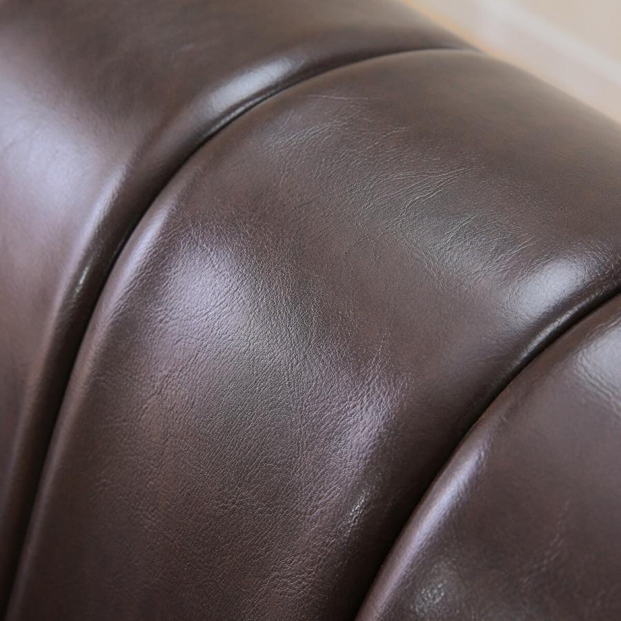 合成皮革ソファ カジュアルソファ コンパクトソファ 2人掛け (N