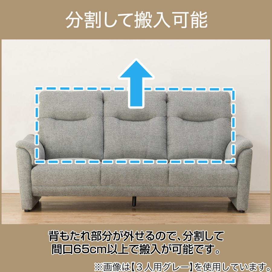 ニトリ ソファー ソファ 2人掛け 布張りソファ(ナルタ 布KD GY ニトリ ソファー ソファ 2人掛け 布張りソファ(ナルタ 布KD GY