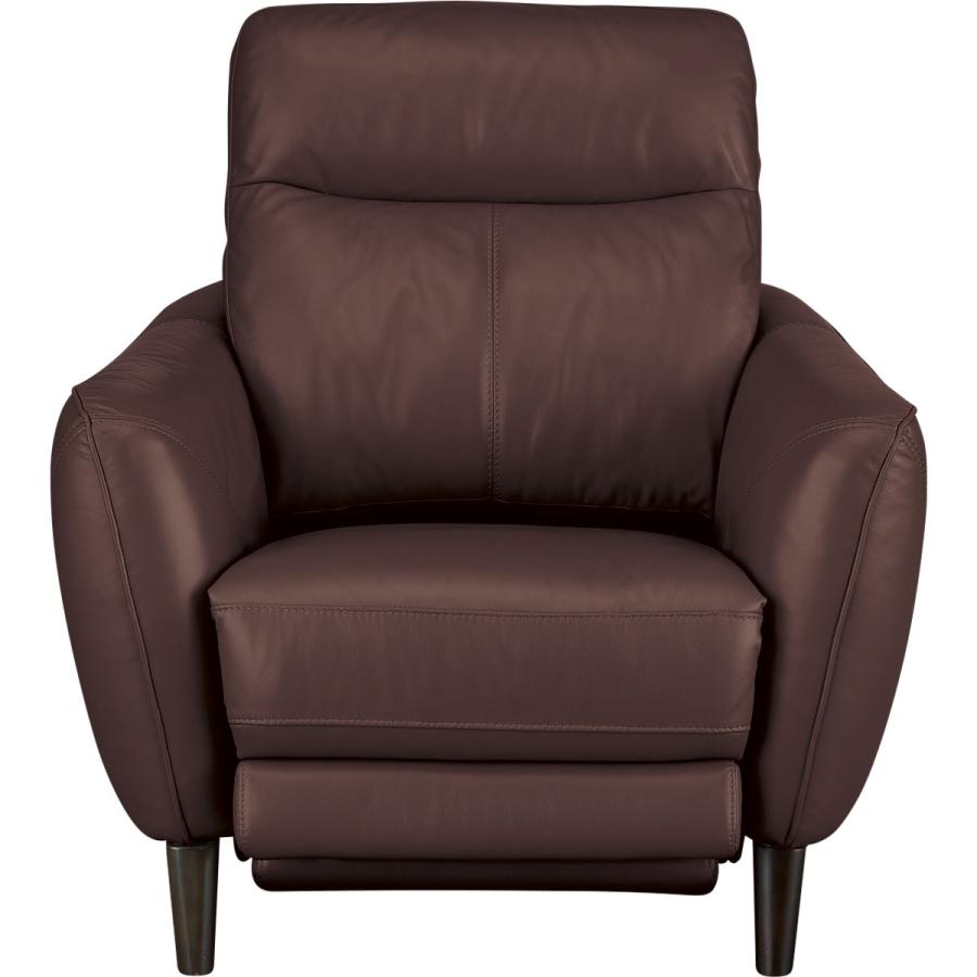 ニトリ 1人掛け ソファー (アネーロセミアニリン革タイプ SK BR) ニトリ（NITORI） ソファー ソファ 1人掛け (アネーロセミアニリン革