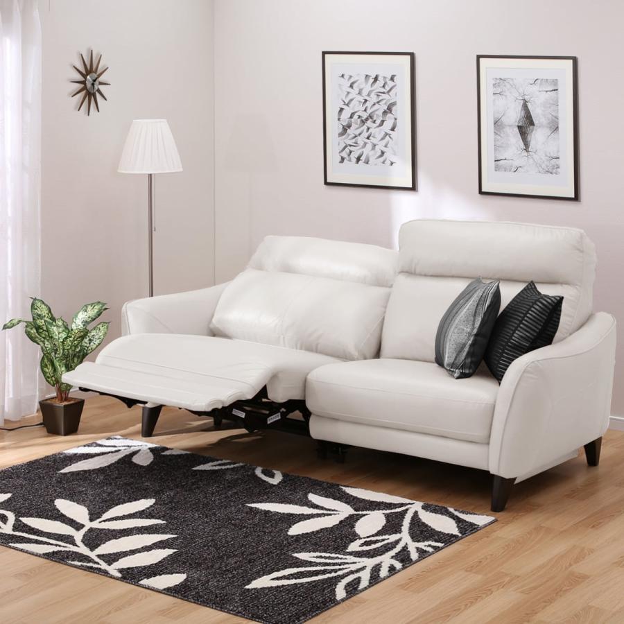 ニトリ ソファー ソファ 3人掛け 電動リクライニングソファ (アネーロ