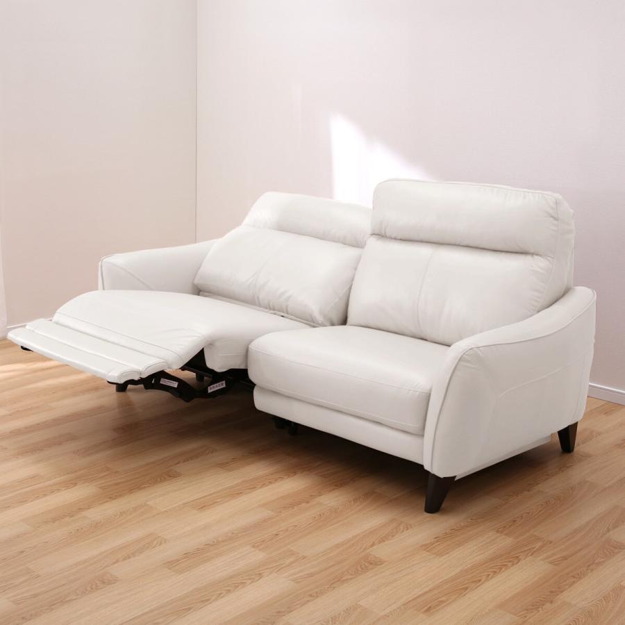 金額交渉受け付けます！電動3人がけリクライニングソファ ニトリ NB