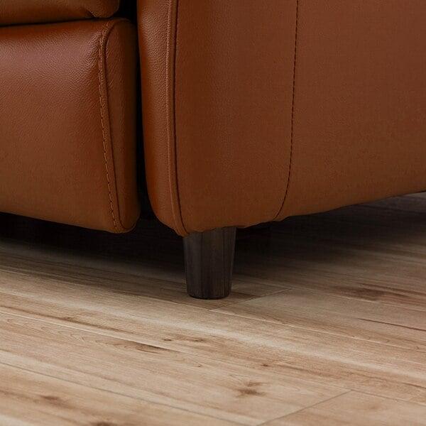 革ソファ　ニトリ3人掛け右電動リクライニングソファジャファー 3人掛け右電動リクライニングソファ(ジャファー 厚革タイプ NV