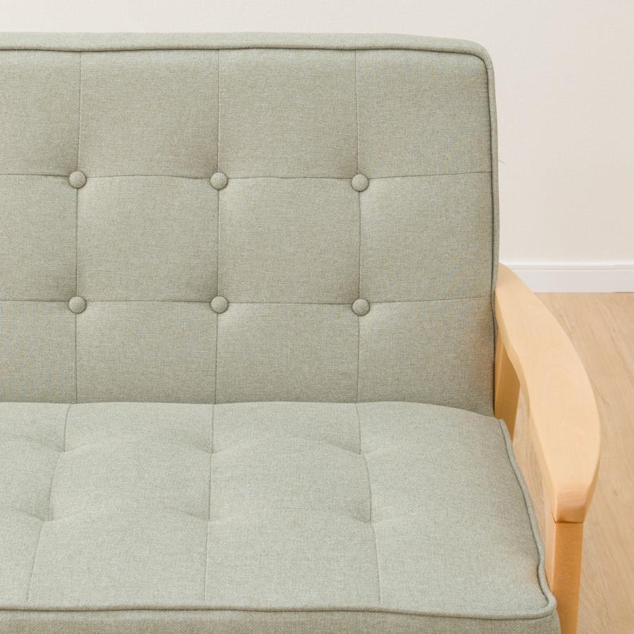 ニトリ（NITORI） ソファー ソファ 天然木フレームのコンパクトソファ