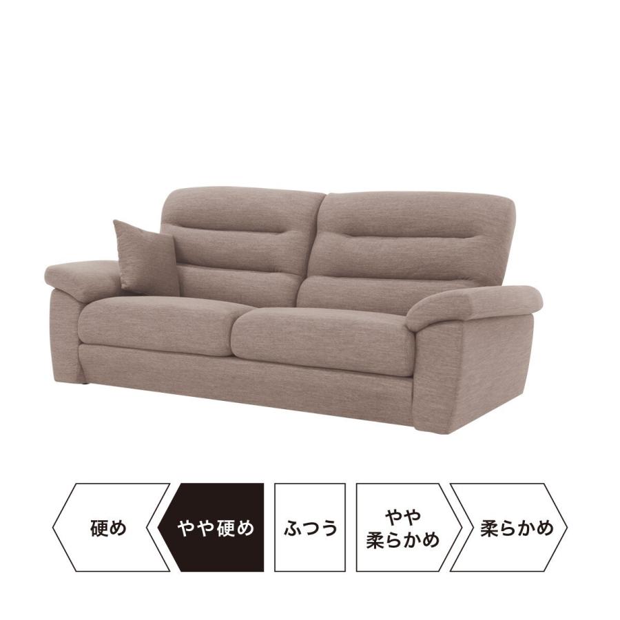 ソファー ソファ 3人掛け 布張りソファ(NポケットA12 H-LO DR-BE 
