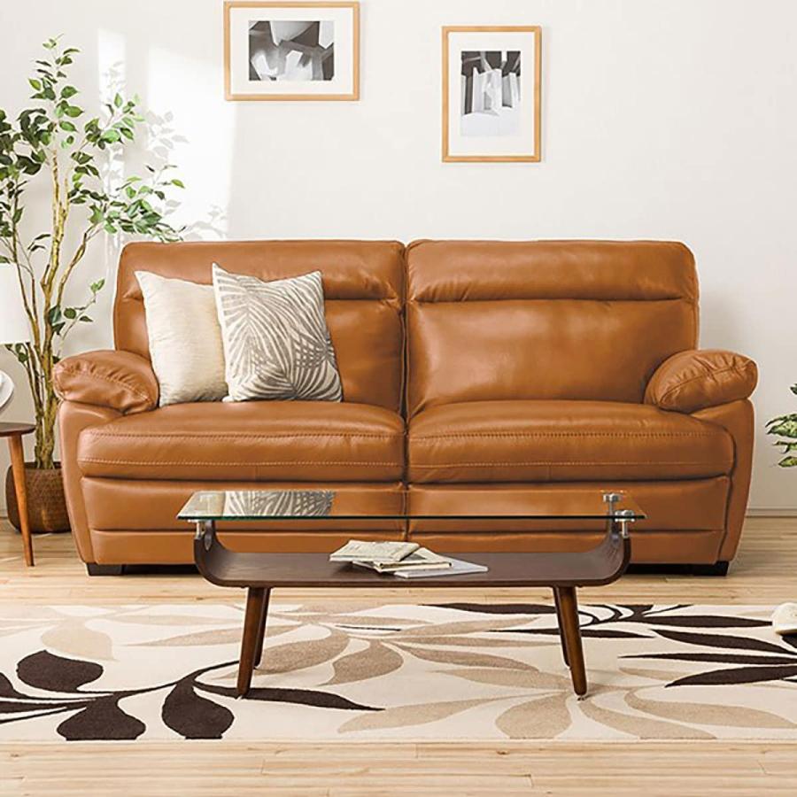 ニトリ 3人用本革ソファ NZ637KD