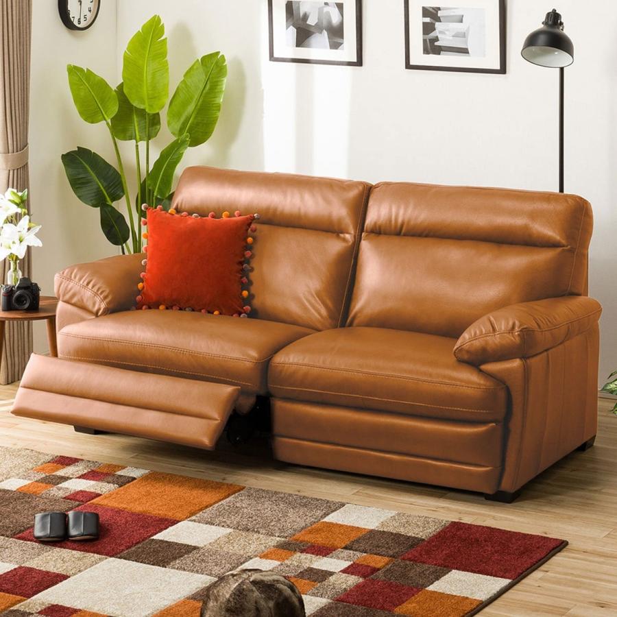 3人用電動本革リクライニングソファ Nz637kd 右側 Br ニトリ 配送員設置 5年保証 ニトリ Yahoo 店 通販 Yahoo ショッピング