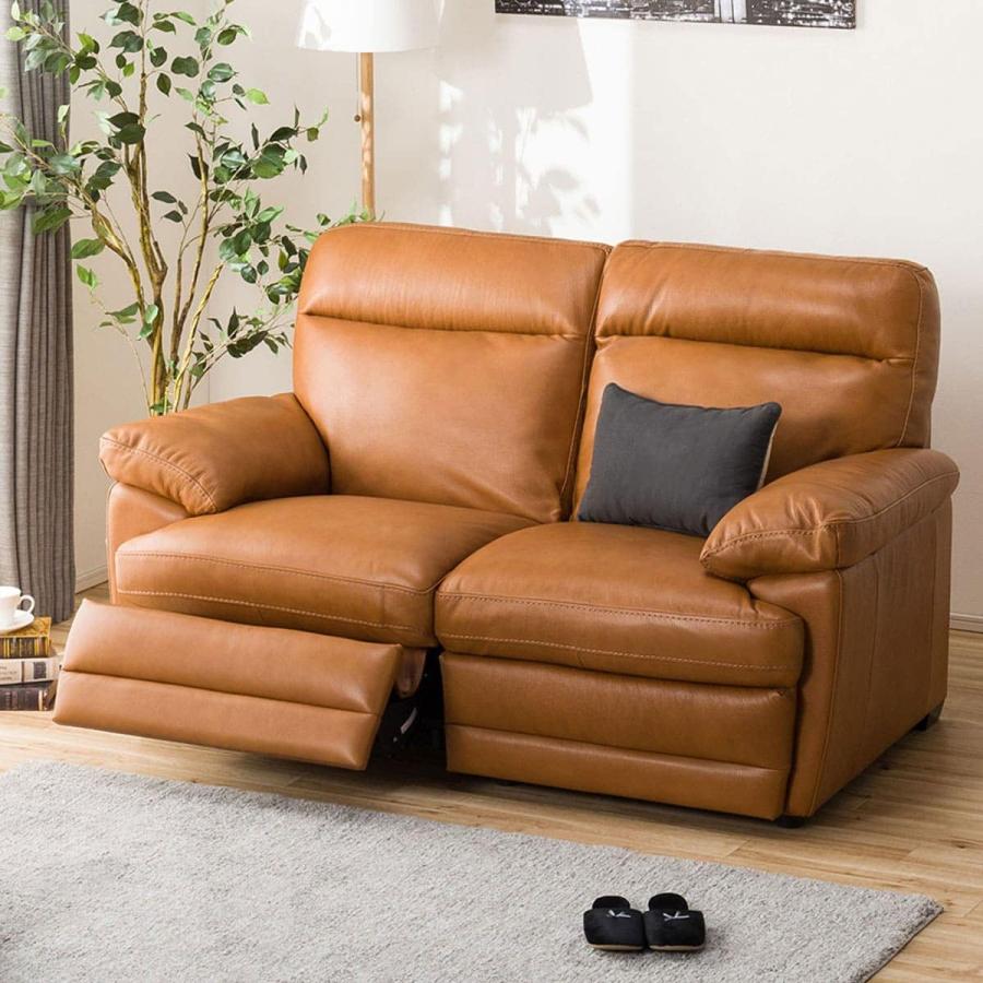 2人用電動本革リクライニングソファ Nz637kd 右側 Br ニトリ 配送員設置 5年保証 ニトリ Yahoo 店 通販 Yahoo ショッピング