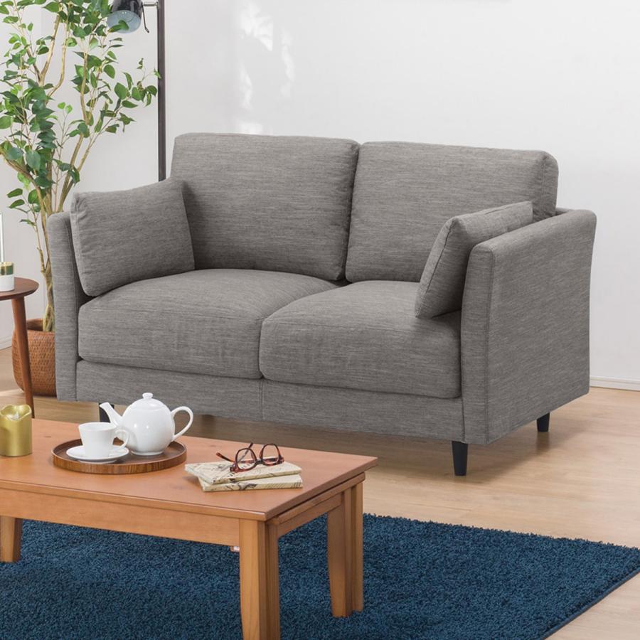 2人掛け布張りソファ(CA10 DR-GY) ニトリ :1149163:ニトリ Yahoo!店