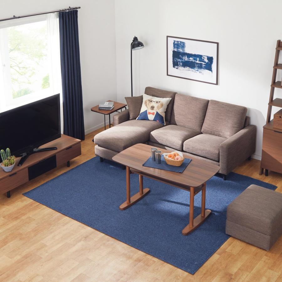 ニトリ　布張りカウチソファ(CA2 DR-GY) 手渡しのみ ニトリ 布張りカウチソファ(CA2 DR-GY) - 通販 | 家具と