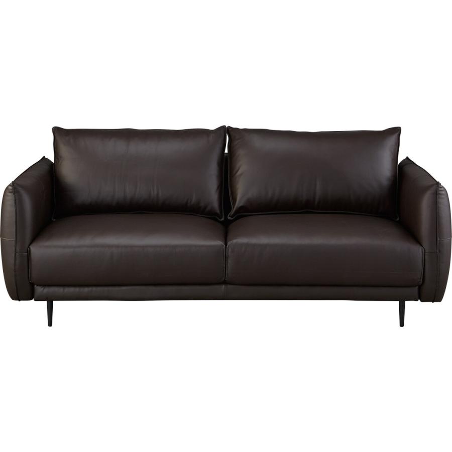 【日本未発売】 3人掛け本革ソファ(LE05KD DBR) ニトリ 【C1411867663】(50661円)