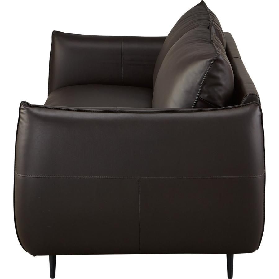 【日本未発売】 3人掛け本革ソファ(LE05KD DBR) ニトリ 【C1411867663】(50661円)