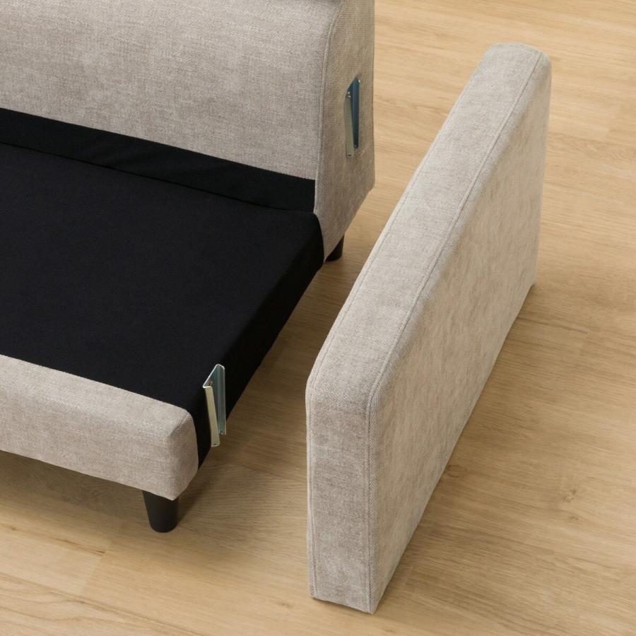 ニトリ（NITORI） ソファー ソファ 布張りカウチソファ (DJ06 LMO） 3